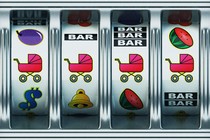 an image of playing the lottery