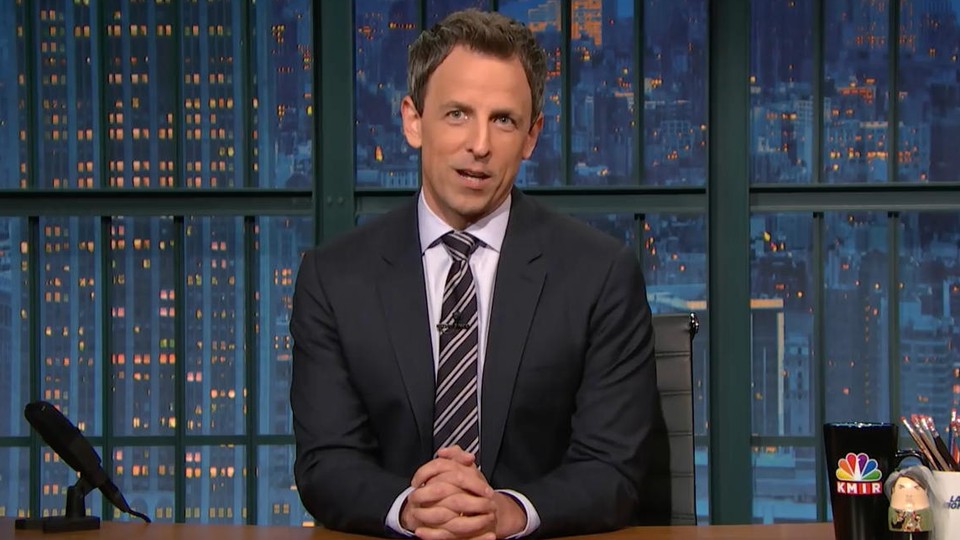 Seth Meyers's Promise to Donald Trump - The Atlantic