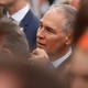 Scott Pruitt attends an arrival ceremony at the White House on Tuesday. 