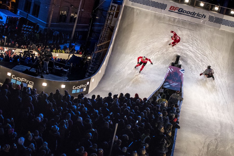 The Insanity of Downhill Ice Cross Racing - The Atlantic