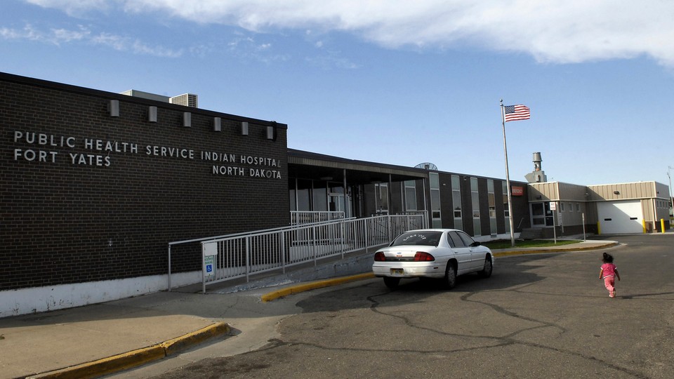 a IHS facility in North Dakota