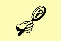 Illustration of a magnifying glass