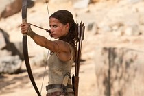 Alicia Vikander as Lara Croft in the new 'Tomb Raider' reboot