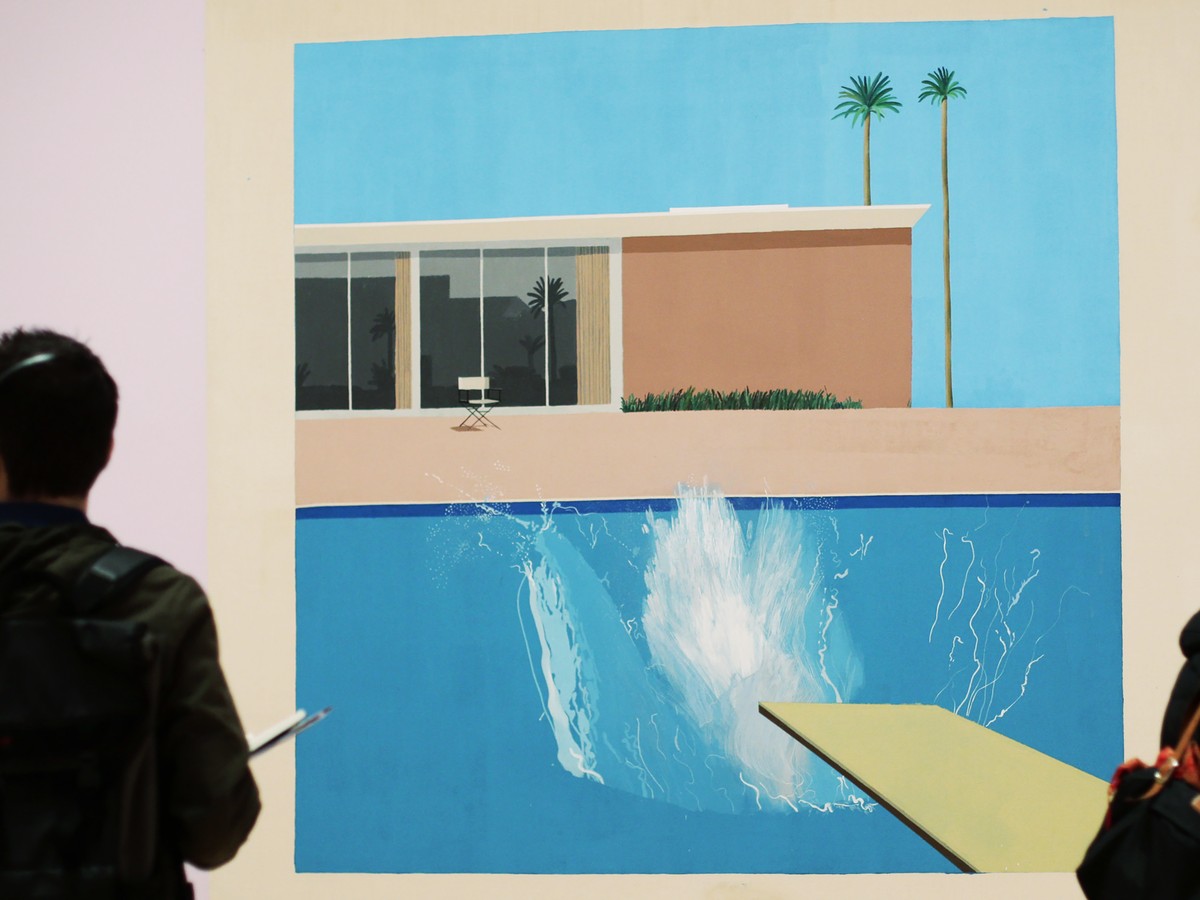David Hockney's 'A Bigger Splash' Slowed Down Time - The Atlantic