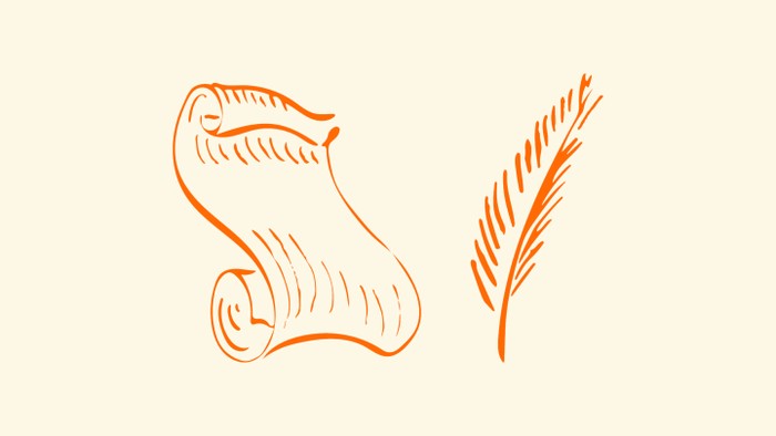 poem and feather
