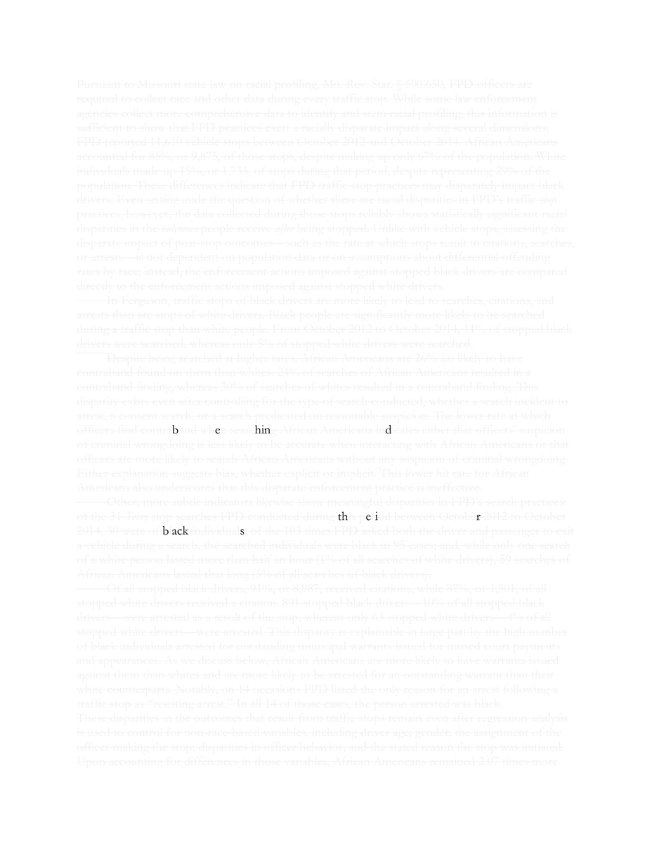 redacted Ferguson Report