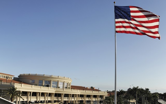 The clubhouse at Trump National Doral in Miami, Florida.