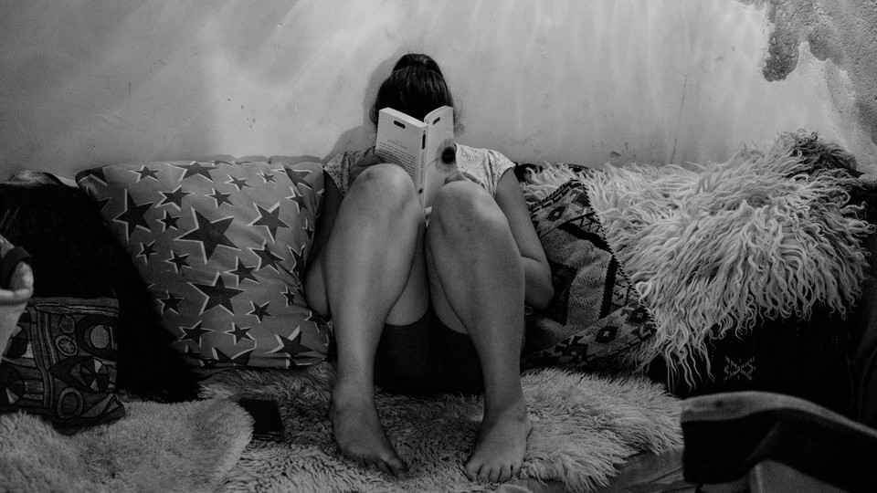 person reading