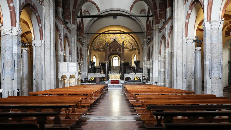 The church of SantAmbrogio