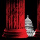 Congress hiding behind huge corinthian columns