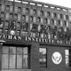 The Wuhan Institute of Virology in China in black and white