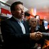 Ron DeSantis greets people at the Red Arrow Diner in Manchester, N.H