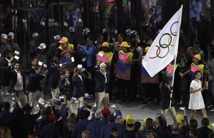 Photos of the Rio 2016 Olympics Opening Ceremony - The Atlantic