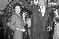 Photo of Lady Bird and LBJ