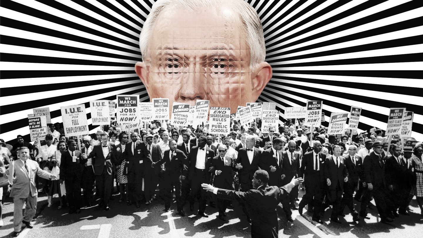 Jeff Sessions Civil Rights March