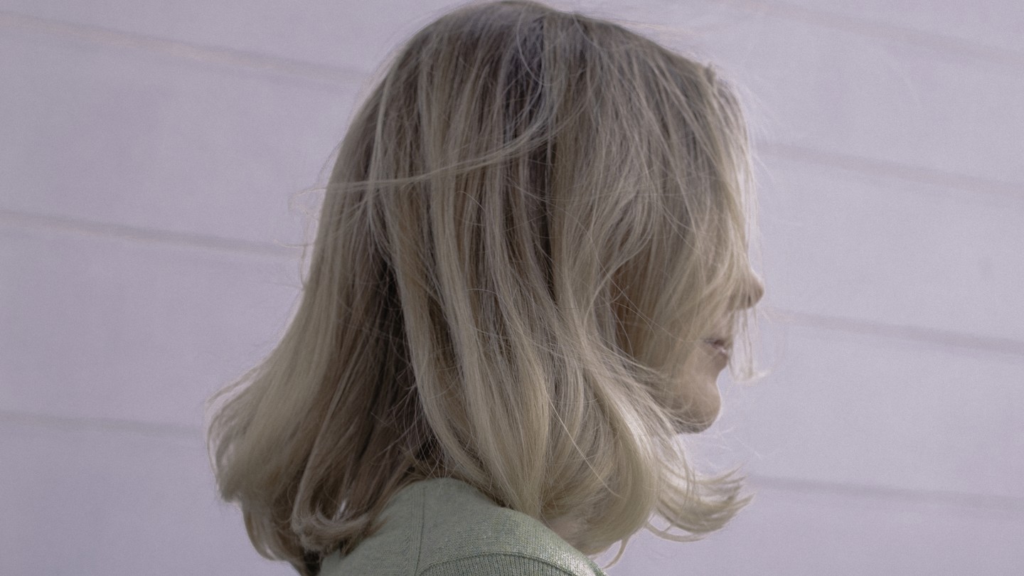 Profile of woman