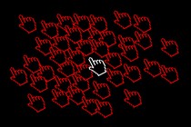 illustration of hand cursors