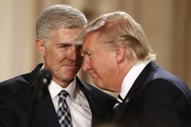 Neil Gorsuch and President Trump