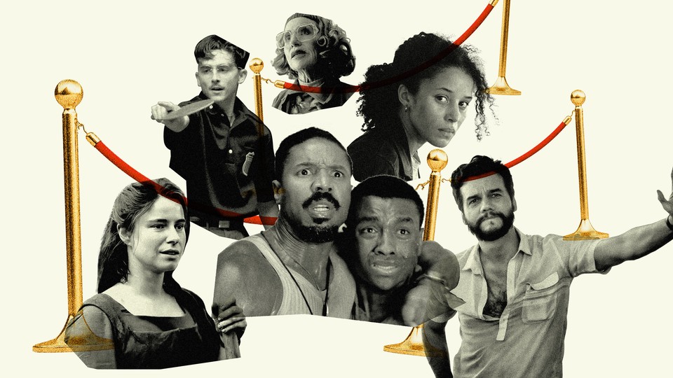 Collage for Oscars 2026 nominees