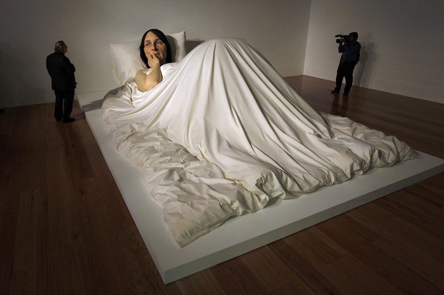 The Hyperrealistic Sculptures Of Ron Mueck The Atlantic