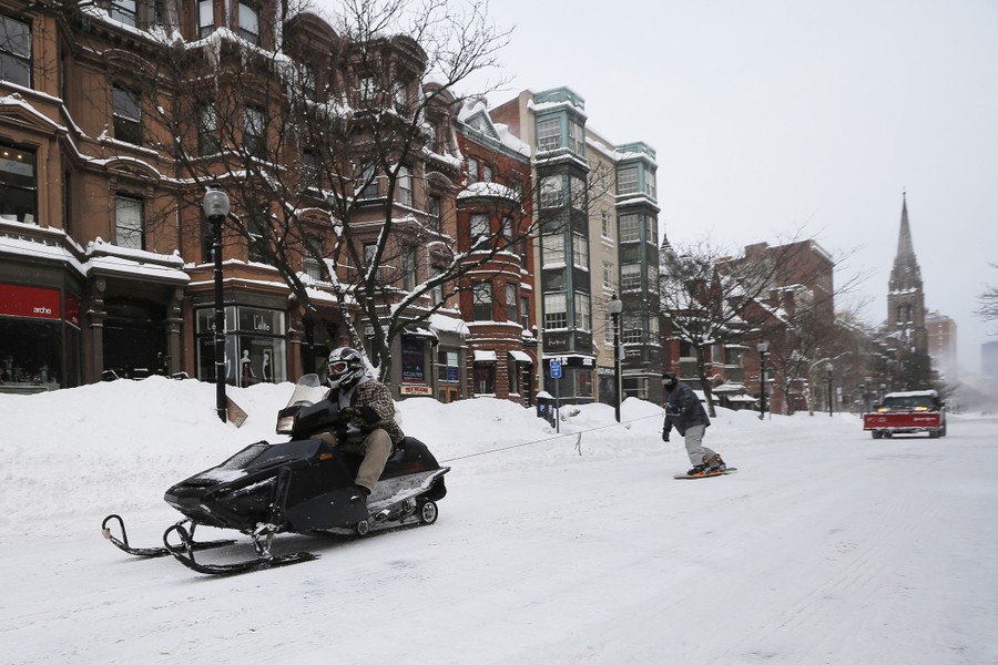 What Record Breaking Snow Really Looks Like The Atlantic