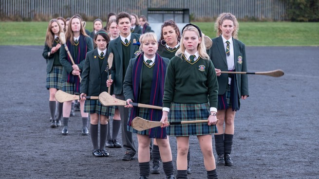 a still from the TV show Derry Girls