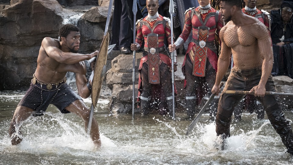 Still from the 2018 film 'Black Panther'