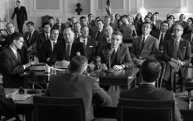 Cillian Murphy as J. Robert Oppenheimer in the film “Oppenheimer”