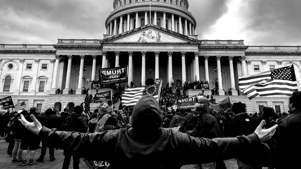 Insurrections at the U.S. Capitol on January 6, 2021.