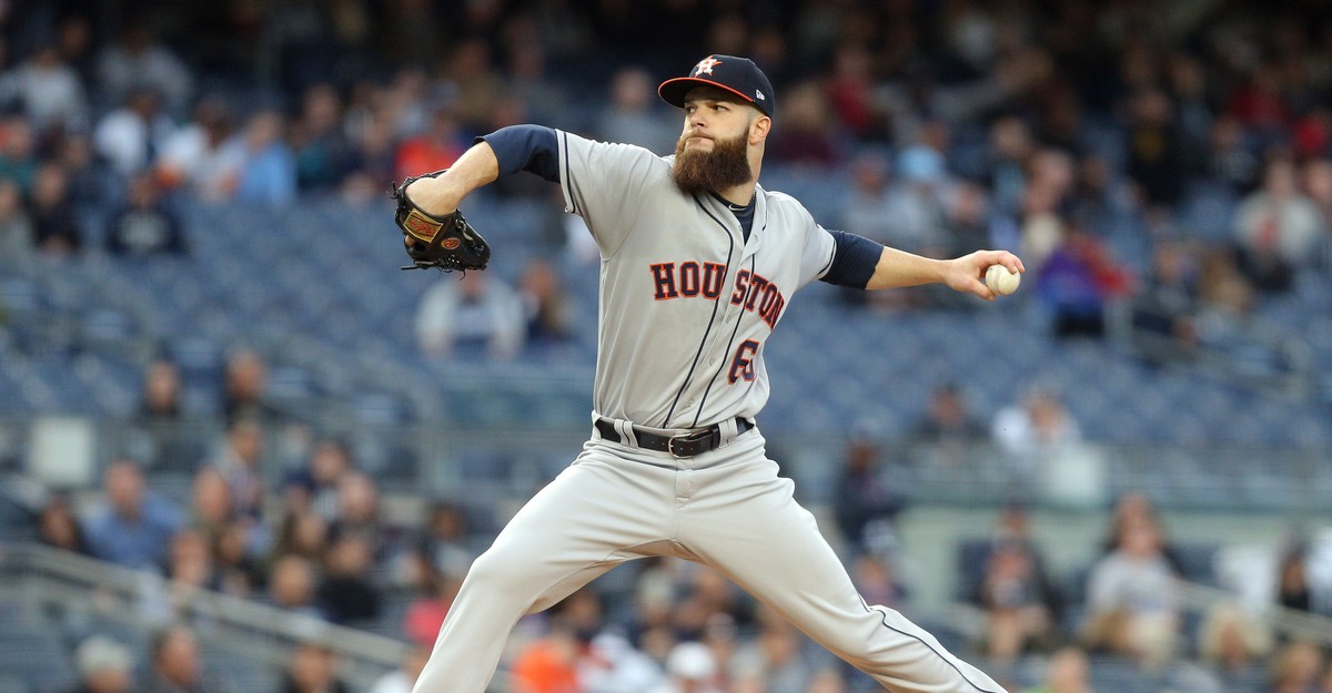 Astros' Dallas Keuchel pitches three innings in first rehab start