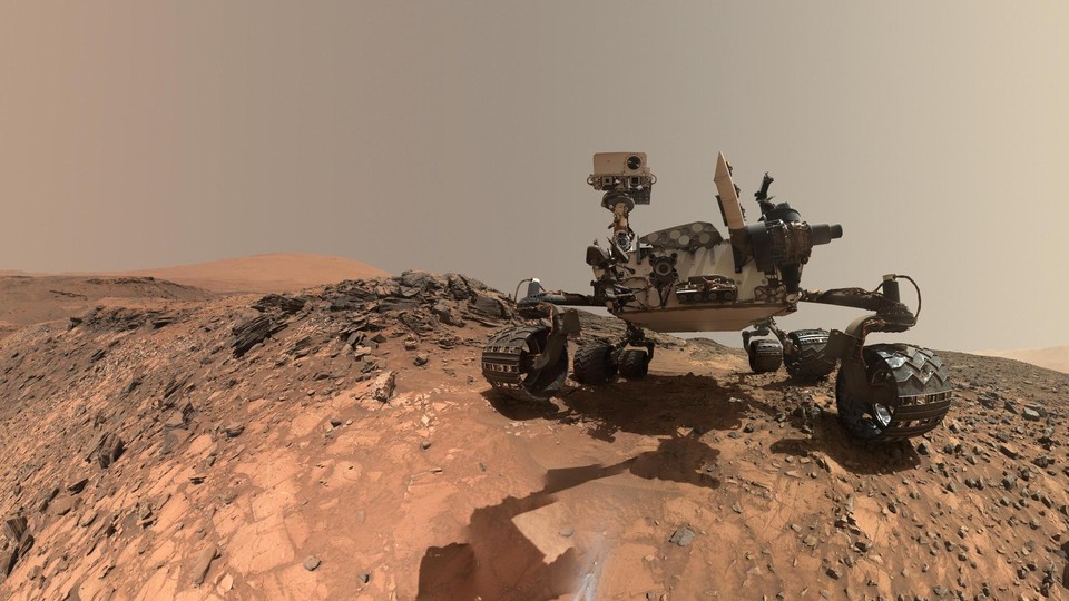 The Mars Curiosity rover