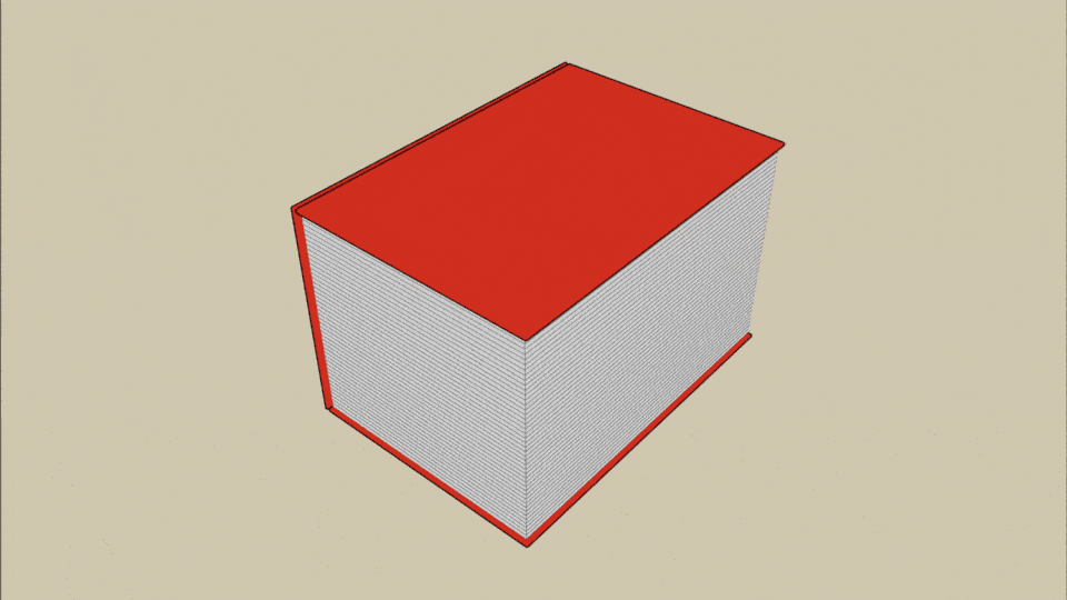 A shapeshifting GIF of a book