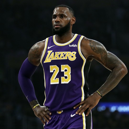 The shorts of the Los Angeles Lakers Just Don worn by LeBron James during  the NBA Summer League 2018