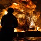 Fire in Kharkiv, Ukraine