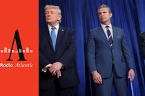 President Donald Trump, Defense Secretary Pete Hegseth, and General Dan Caine