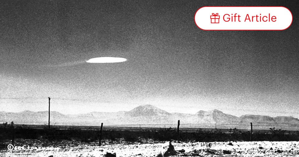 The U.S.-Government UFO Cover-Up Is Real—But It's Not What You Think - The  Atlantic