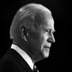 Joe Biden in black-and-white
