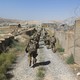 U.S. military advisers at an Afghan National Army base