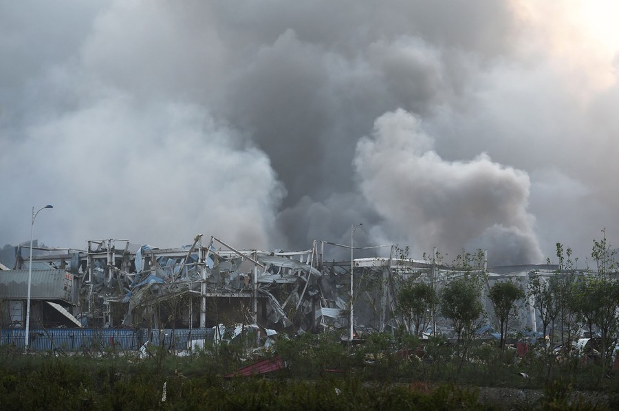 Photos Of The Aftermath Of The Massive Explosion In Tianjin, China ...