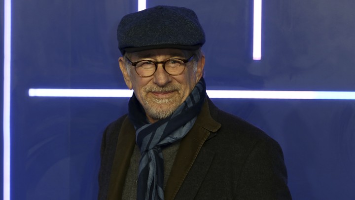 Steven Spielberg at the London premiere of his film 'Ready Player One'