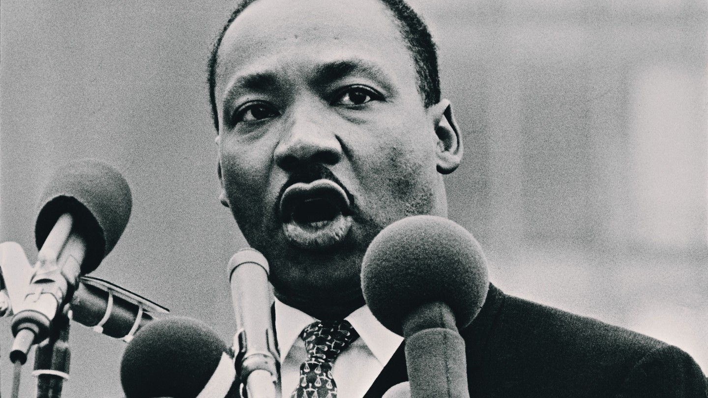 Martin Luther King Jr. speaking