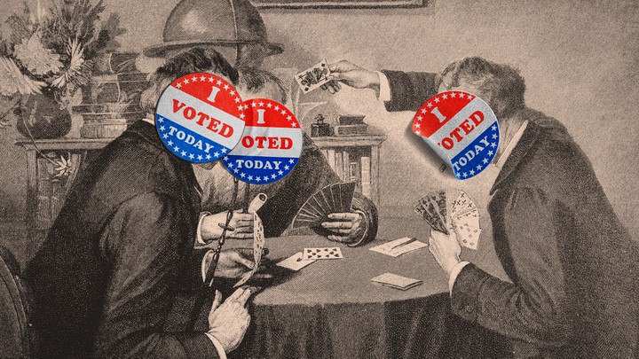 Political Hobbyists Are Ruining Politics 1 An illustration of men playing poker with