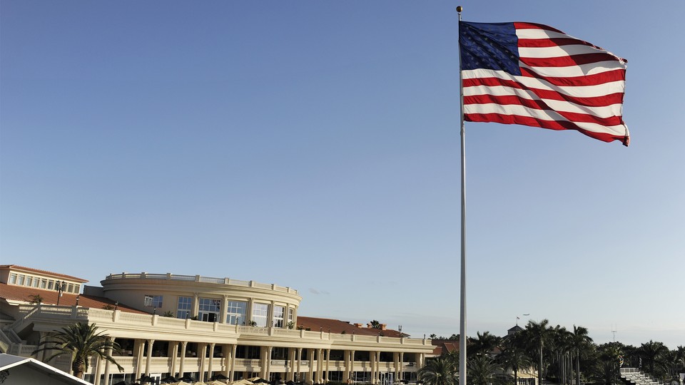The clubhouse at Trump National Doral in Miami, Florida.