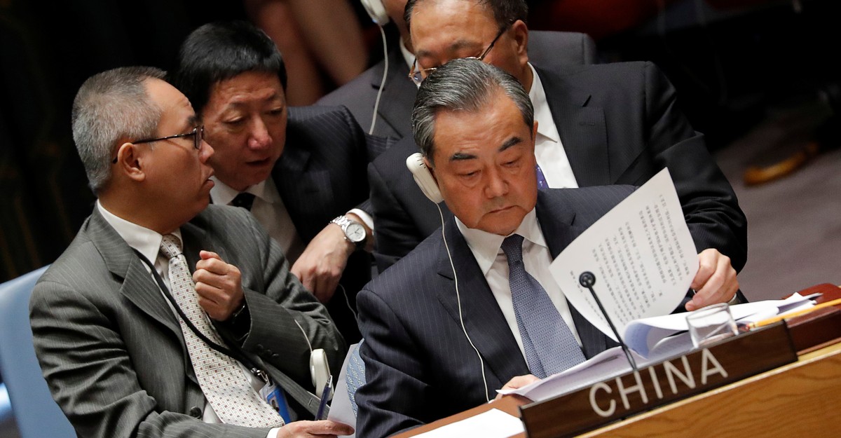 China Holds The Presidency Of The Un Security Council – GIDE