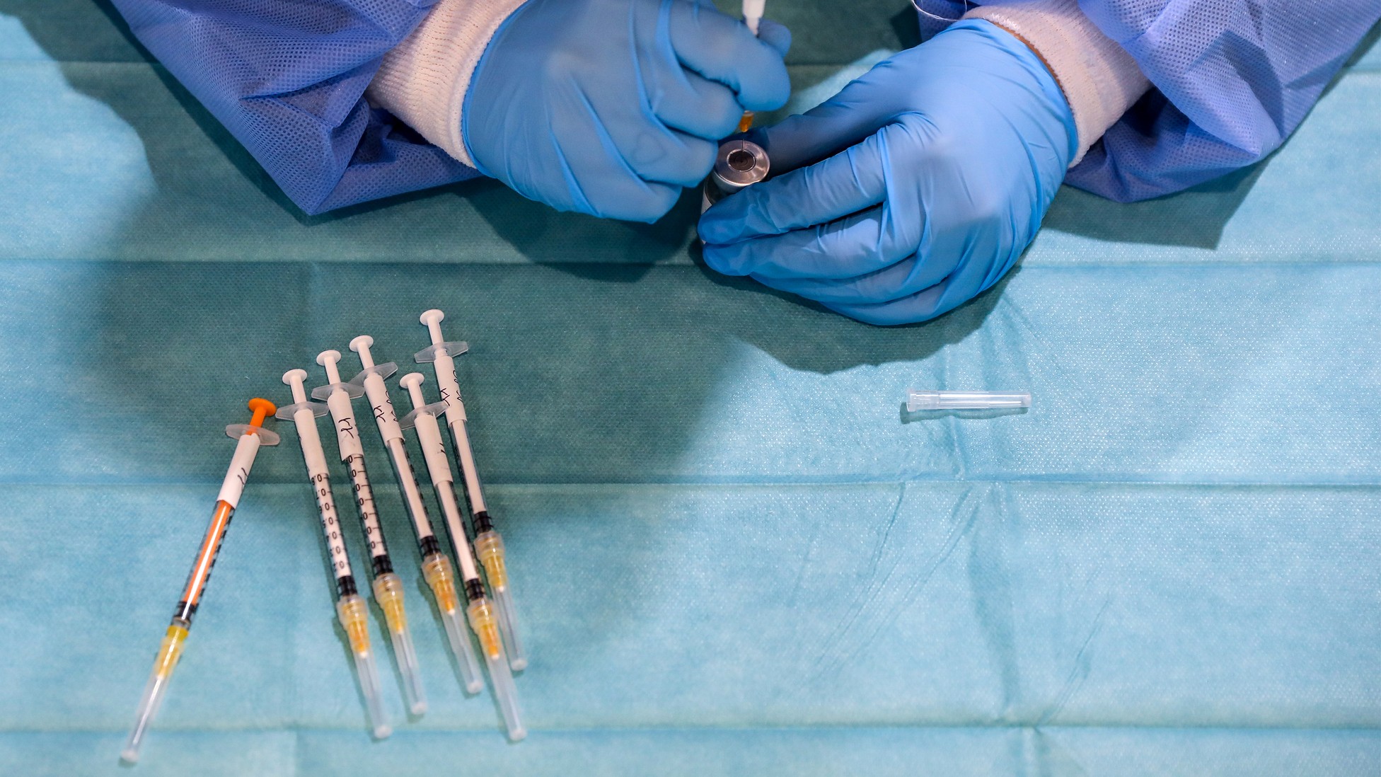 picture of vaccine vials