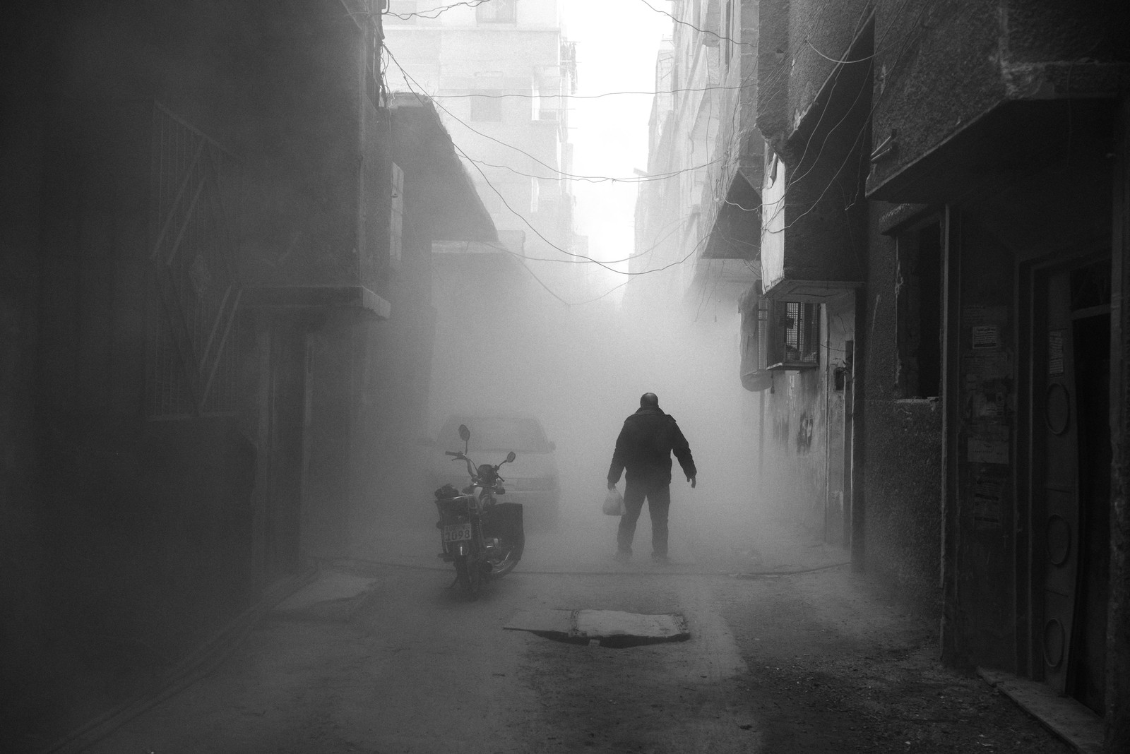 Yarmouk Camp, in Damascus., January 18, 2025