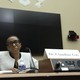 Former Harvard president Claudine Gay testifies at the Rayburn House Office Building in Washington DC