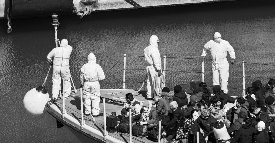 The Red Cross Quarantine Ships Off the Coast of Italy - The Atlantic