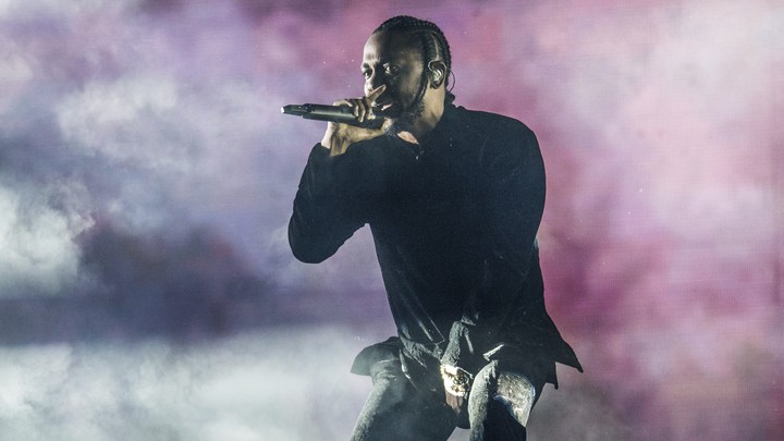 Kendrick Lamar performs at Coachella Music & Arts Festival in California.