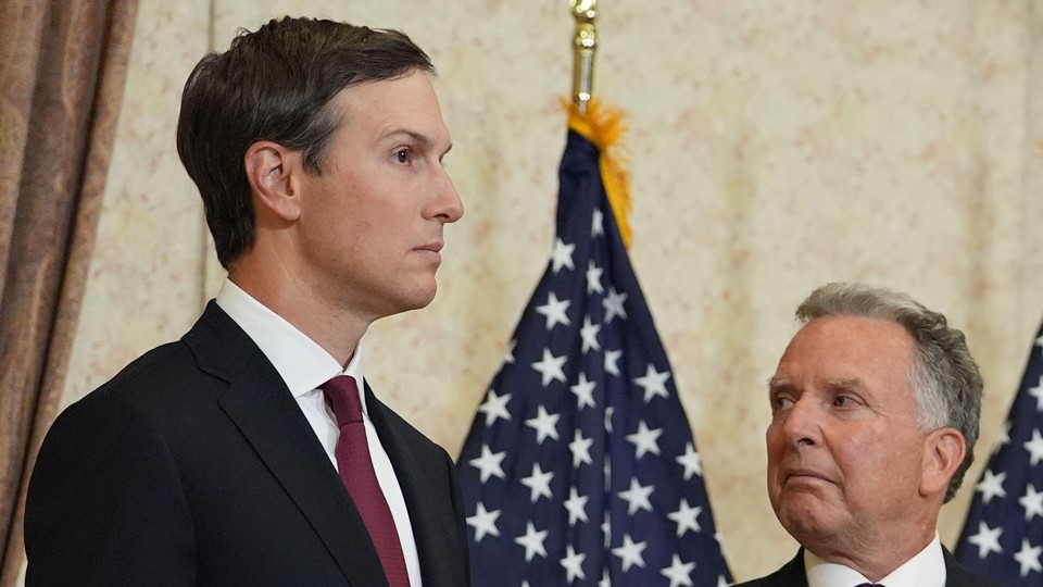 Photograph of Jared Kushner attending official event